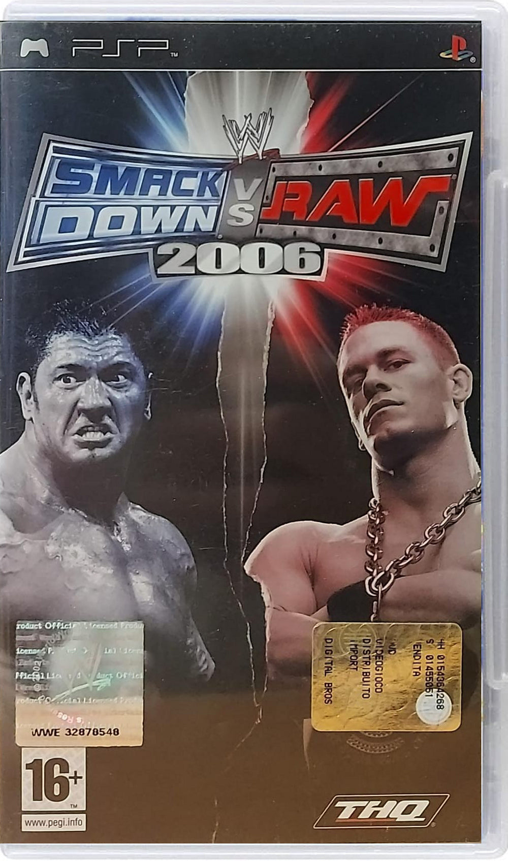 Gioco WWE SmackDown vs. Raw 2006 per PSP Playstation Portable