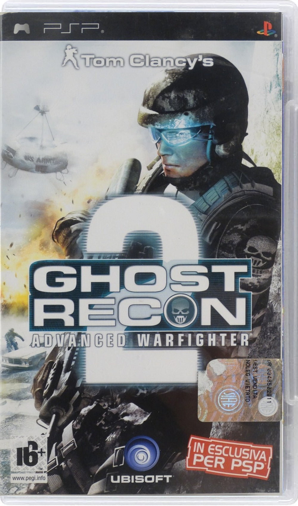 Gioco Tom Clancy's Ghost Recon Advanced Warfighter 2 per PSP Playstation