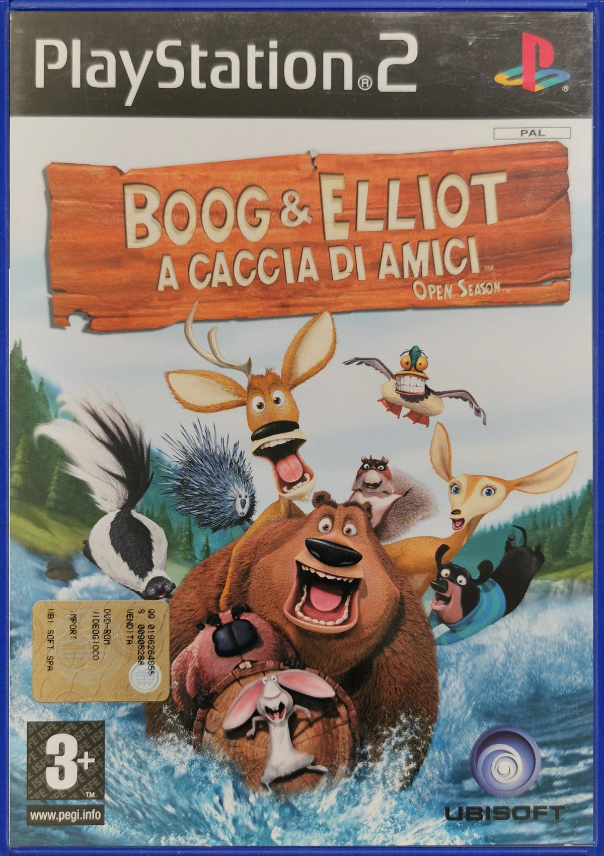 Gioco Boog & Elliot A Caccia Di Amici per PS2 Playstation 2