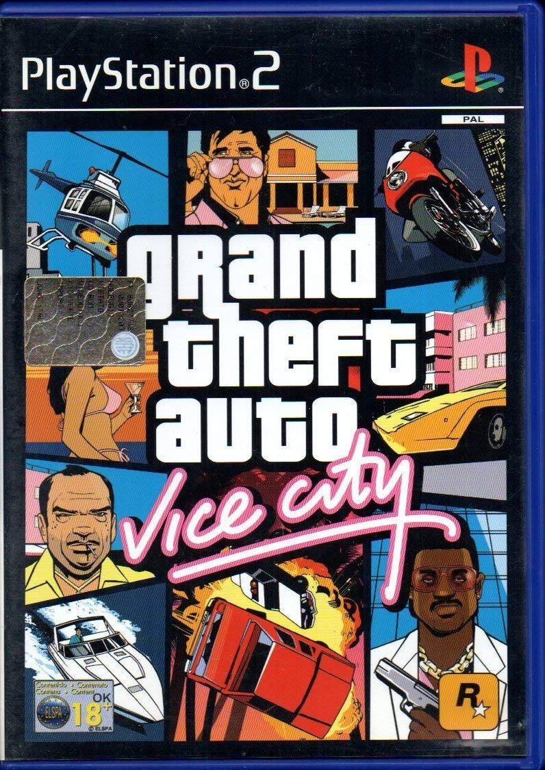 PS2 Playstation 2 GTA Vice City Gioco Usato