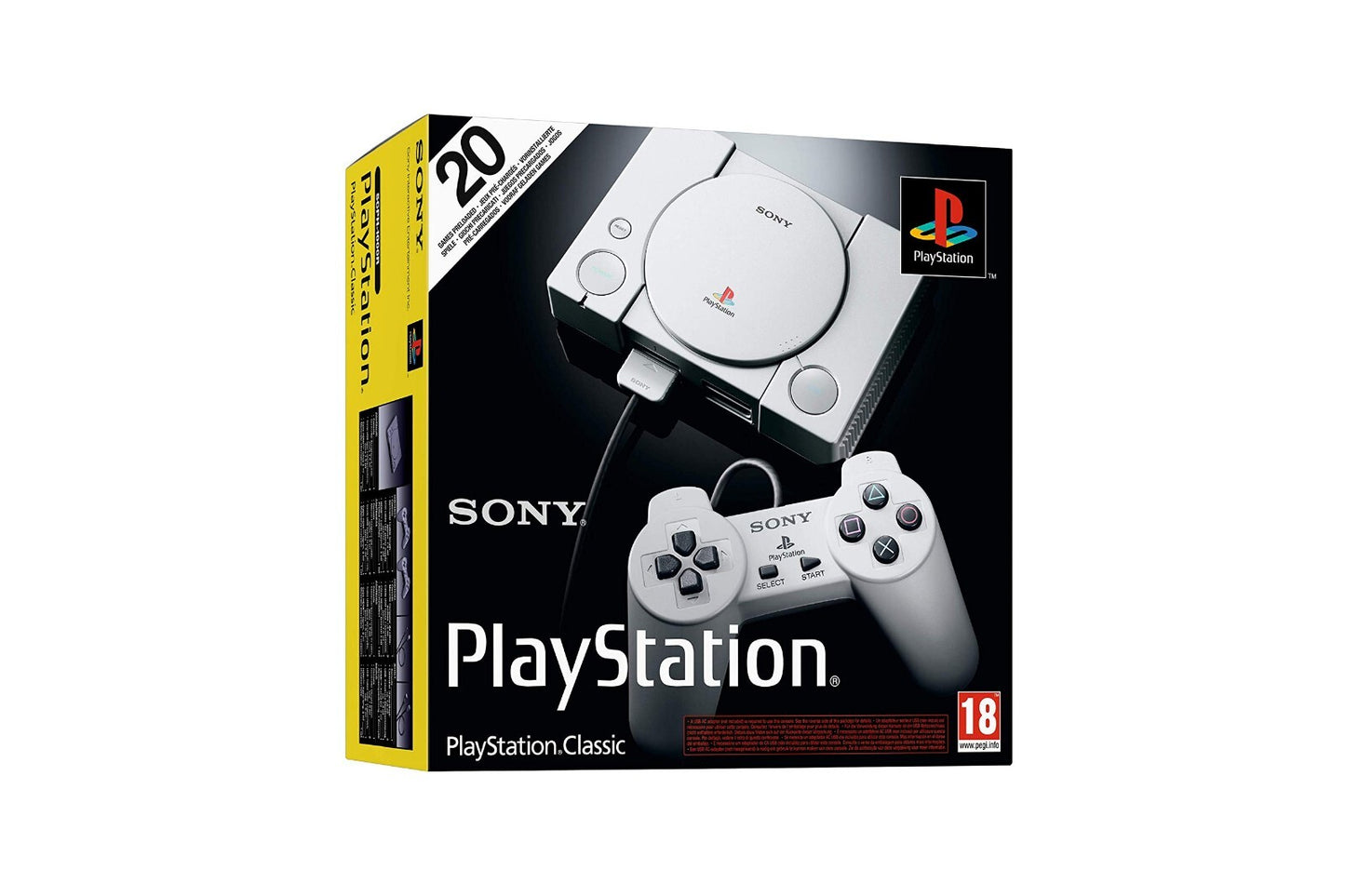 PS1 MINI Playstation Ps 1 Mini Originale Console Con Controller - In Garanzia