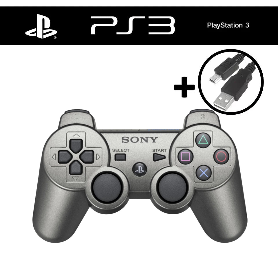 ✅Sony PS3 Controller Originale Playstation 3 🎮 Gamepad Dualshock ✨ In Garanzia