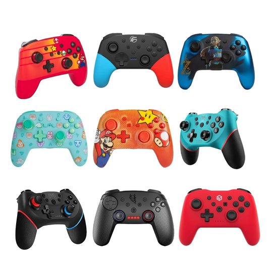 Nintendo Switch Accessori Compatibili Joycon Custodia Controller Volante Dock