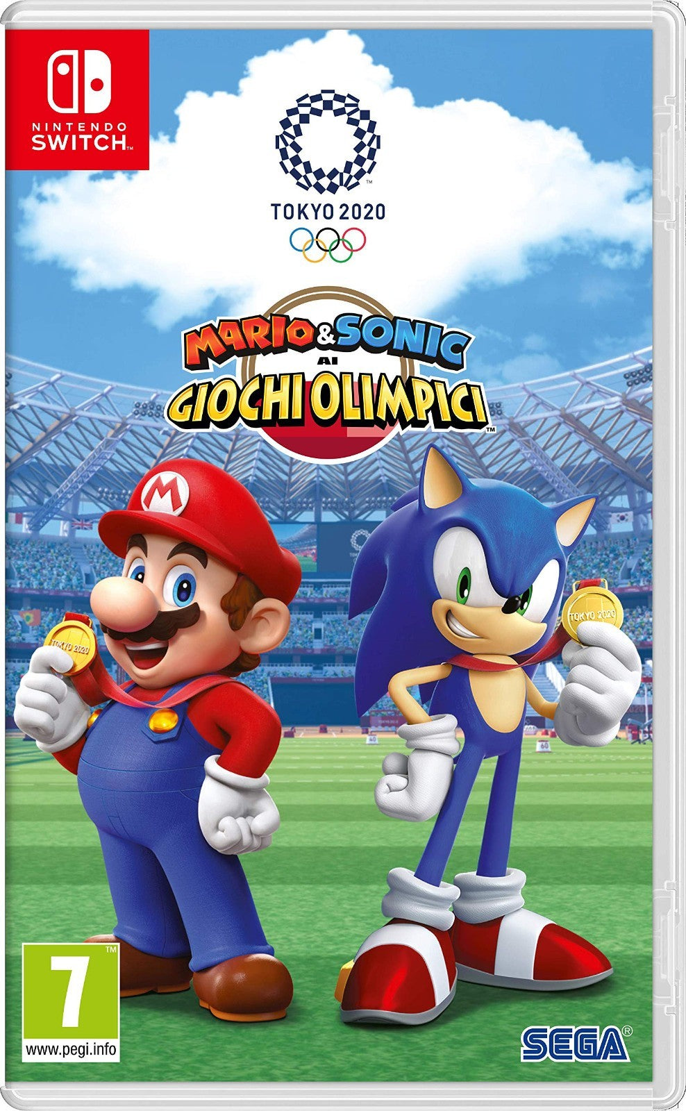Gioco Mario E Sonic Ai Giochi Olimpici Di Tokyo 2020 per Nintendo Switch