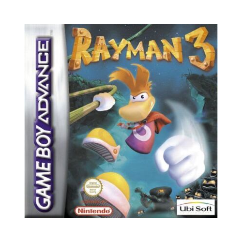 Gioco Rayman 3 solo Cartuccia per GBA Game Boy Advance