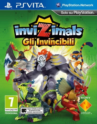 Gioco Invizimals Gli Invincibili per PS Playstation Vita