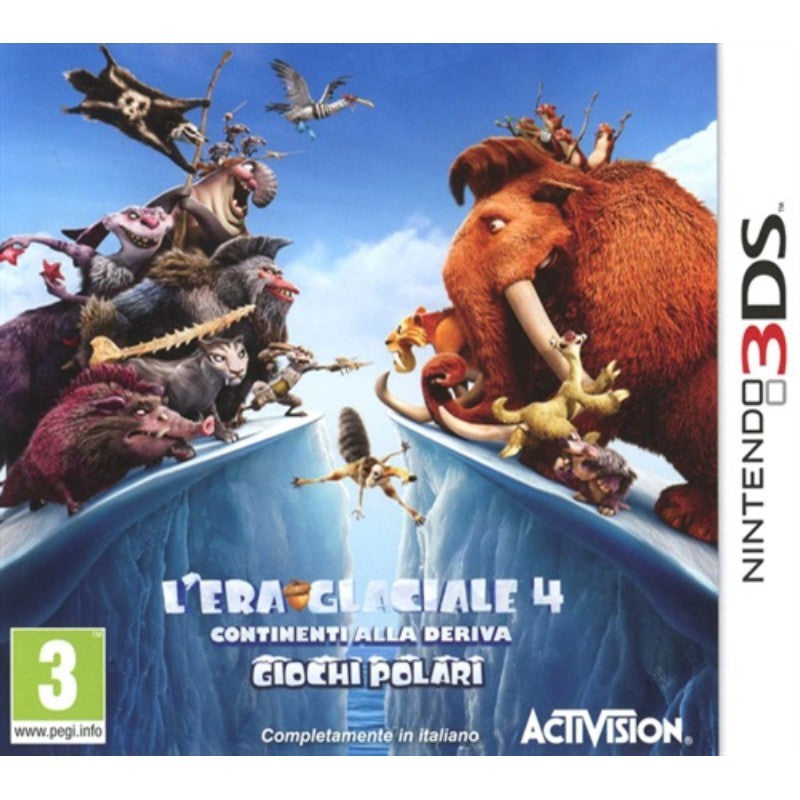 Gioco L'era Glaciale 4 Continenti Alla Deriva per Nintendo 3DS 2DS