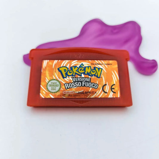 Pokemon Rosso Fuoco + Scatola e Manuale Gba Game Boy Advance 100% Originale ITA1
