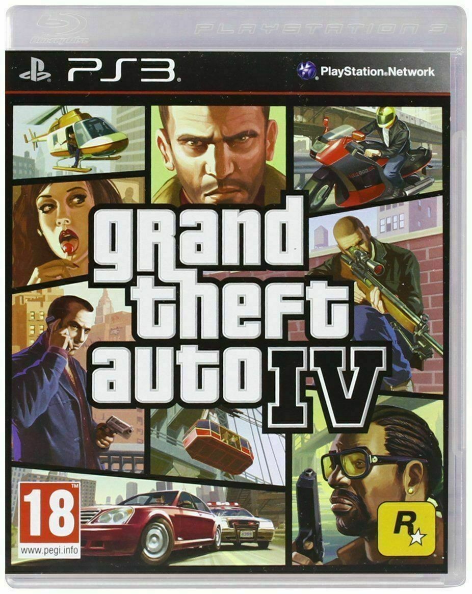 Gioco Grand Theft Auto 4 GTA IV PS3 Playstation 3