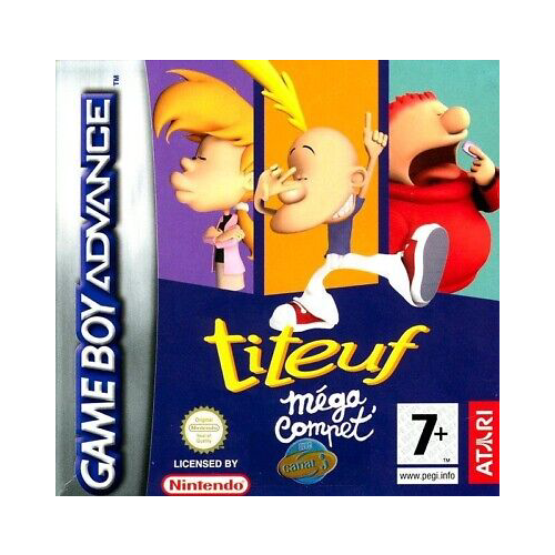 Gioco Titeuf Mega Compet (FRA) solo Cartuccia per GBA Game Boy Advance