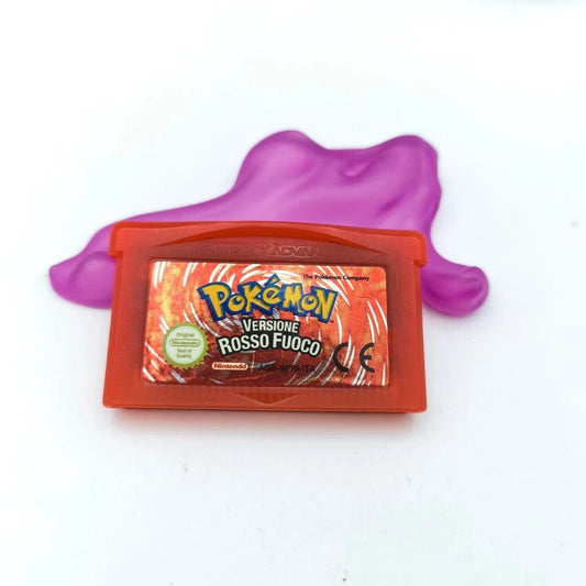 Pokemon Rosso Fuoco COMPLETO Gba Game Boy Advance 100% Originale ITA1