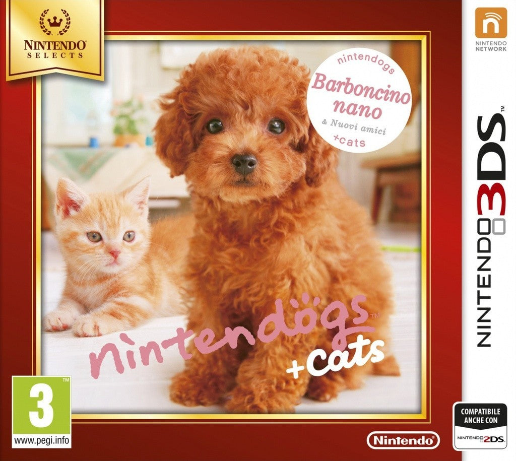 Gioco Nintendogs + Cats Barboncino Nano per Nintendo 3DS 2DS