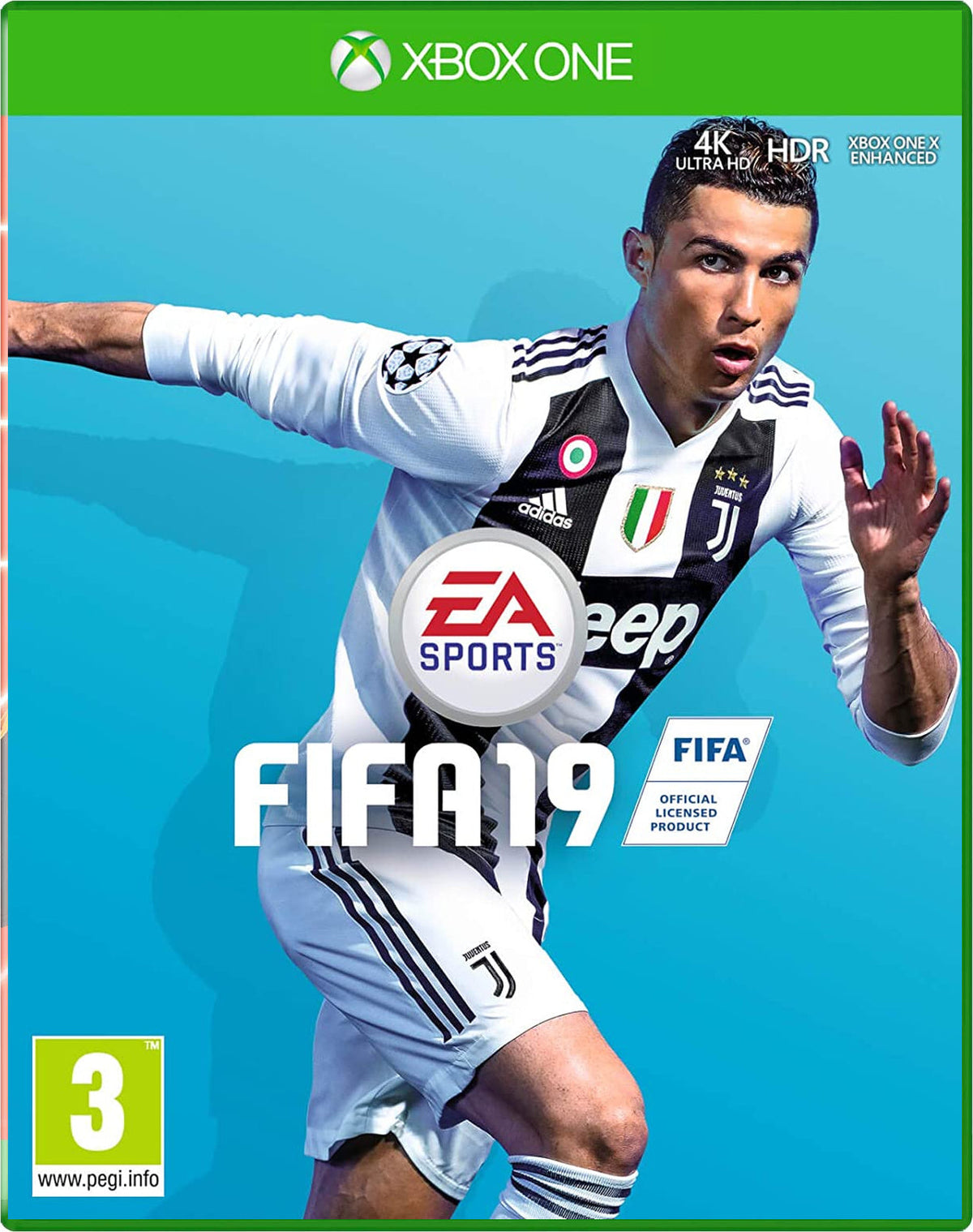 FIFA 19 per Microsoft Xbox One - copertina frontale