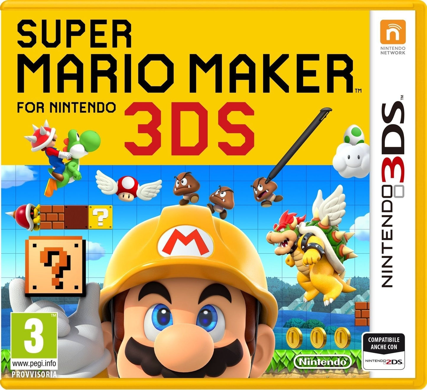 Gioco Super Mario Maker 3DS per Nintendo 3DS 2DS