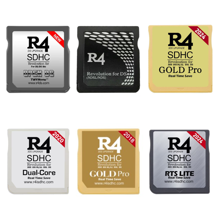 R4 Nintendo DS gold pro plus SDHC Senza Micro SD No Giochi