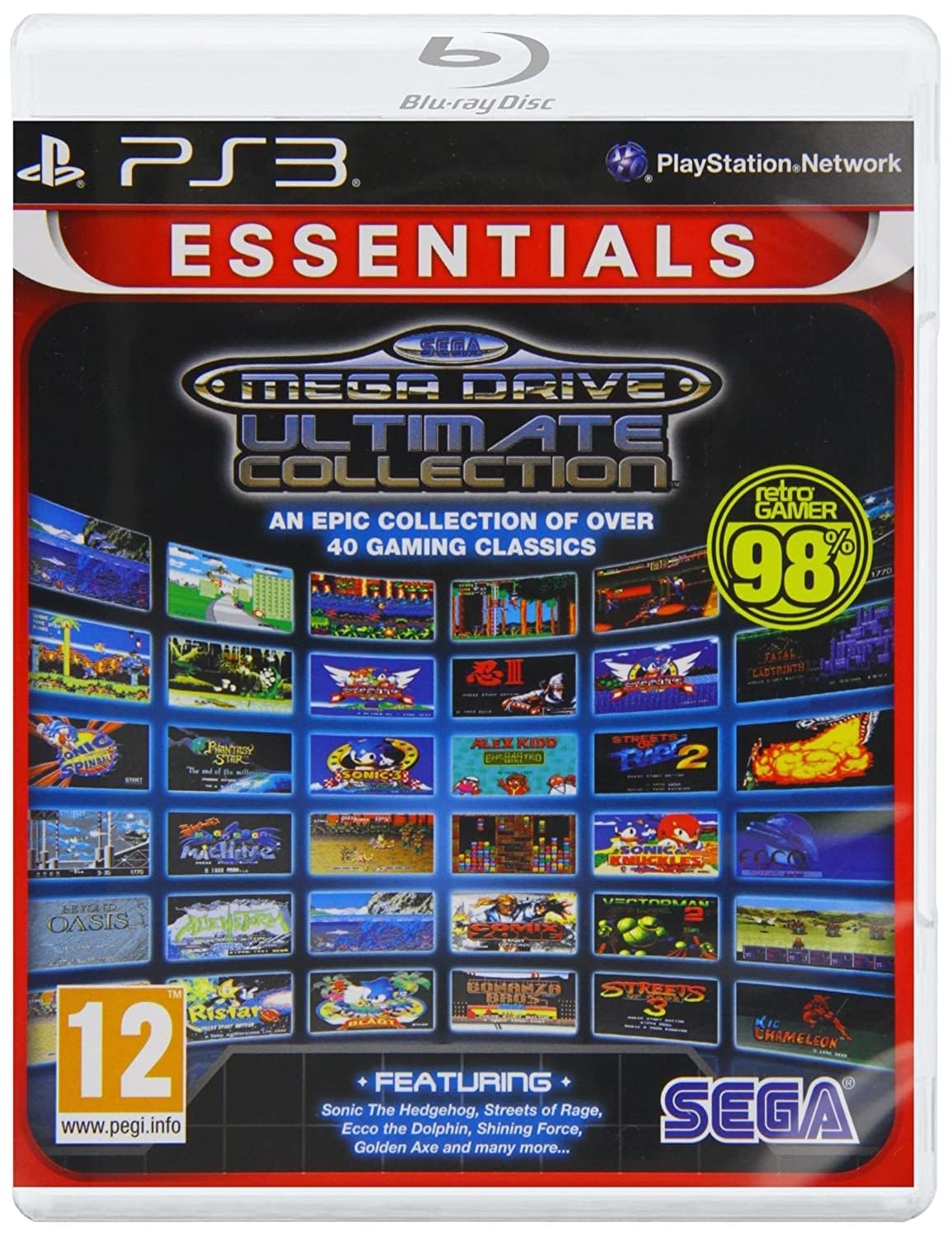 Gioco Sega Mega Driver Ultimate Collection per PS3 Playstation 3