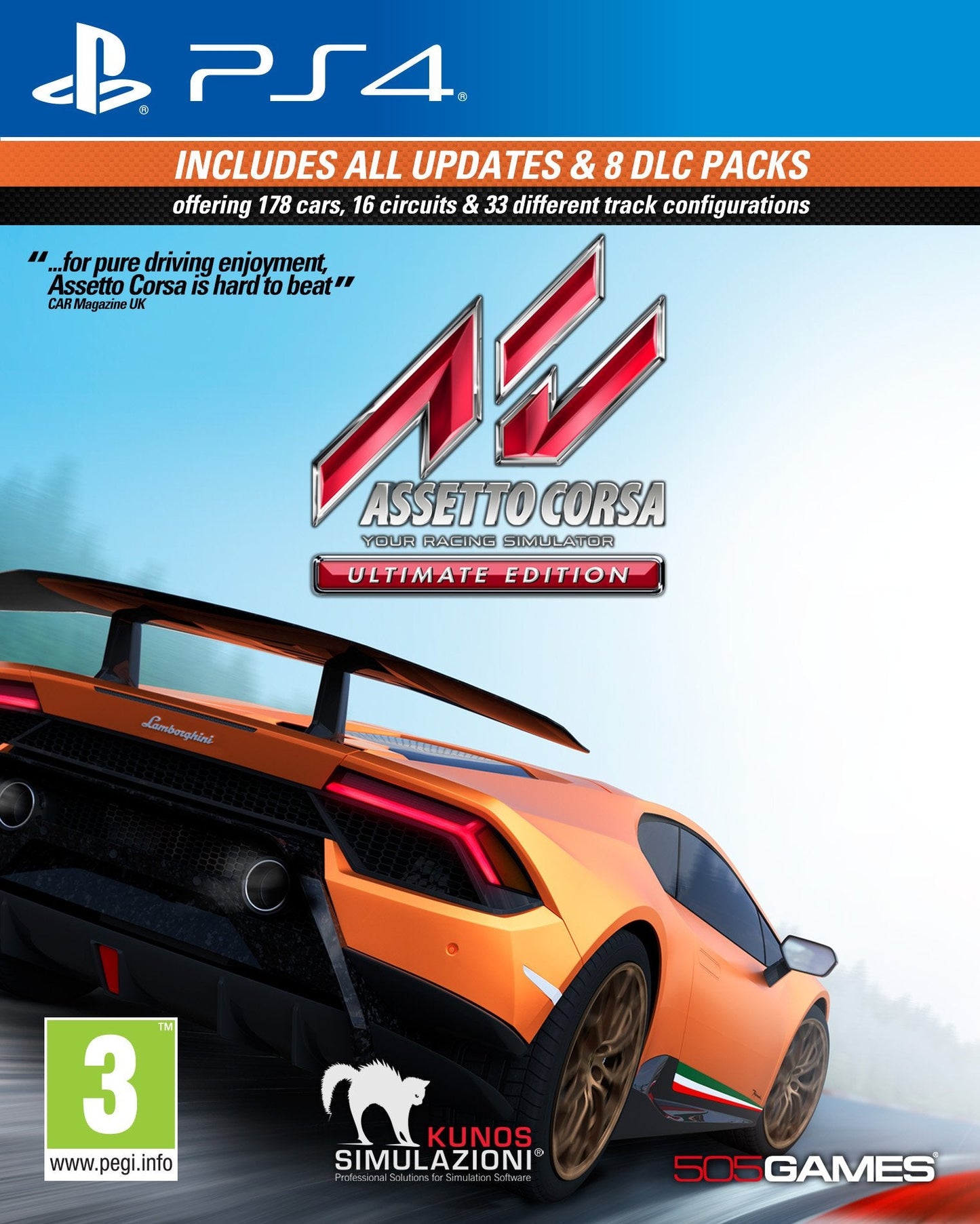 Gioco Assetto Corsa Ultimate Edition per PS4 Playstation 4