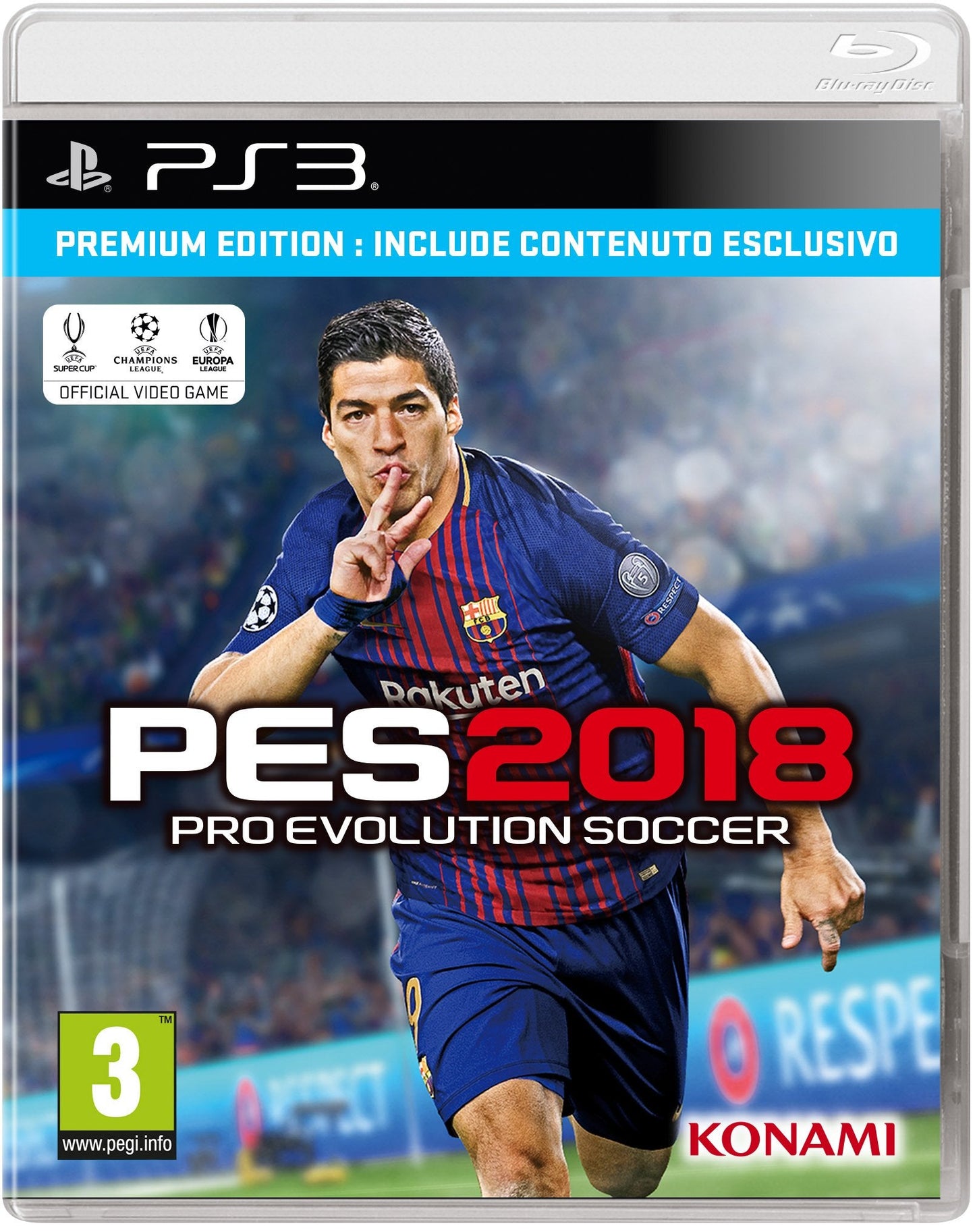 Gioco PES 2018 PS3 Playstation 3