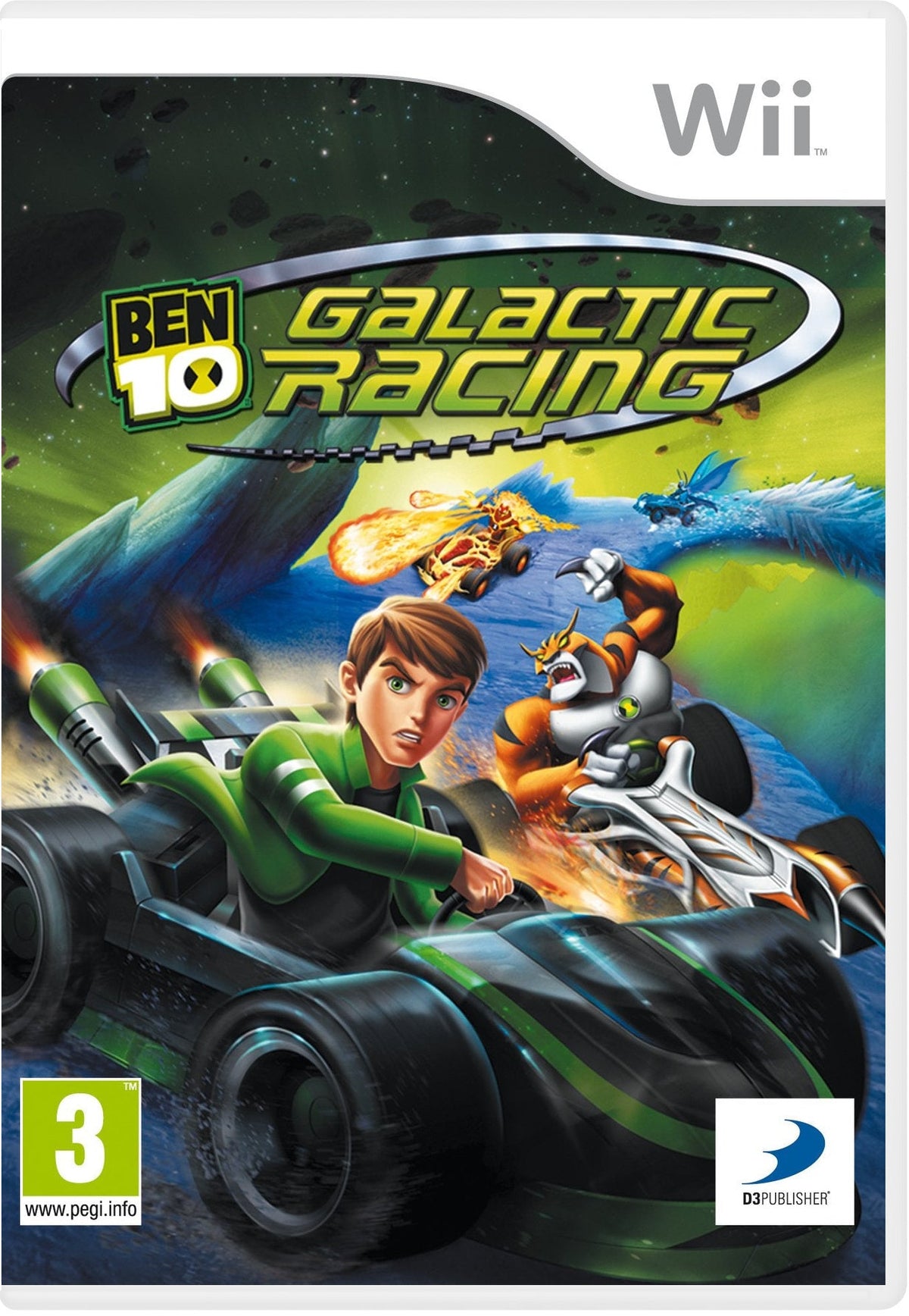 Gioco Ben 10 Galactic Racing per Nintendo Wii