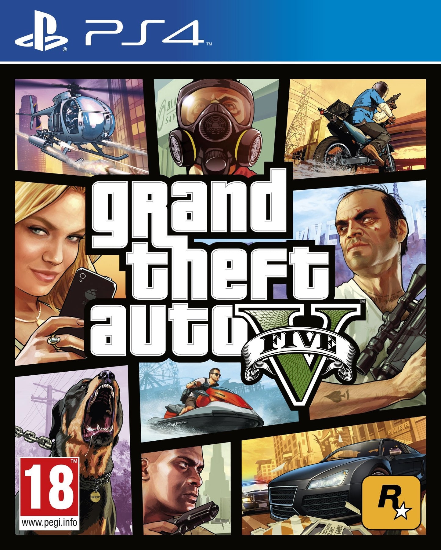 Gioco GTA 5 V per PS4 Playstation 4