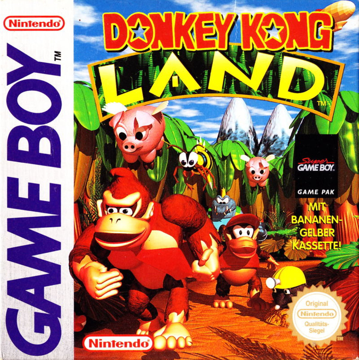 Gioco Donkey Kong Land (NOE) solo Cartuccia per GB Game Boy Classic