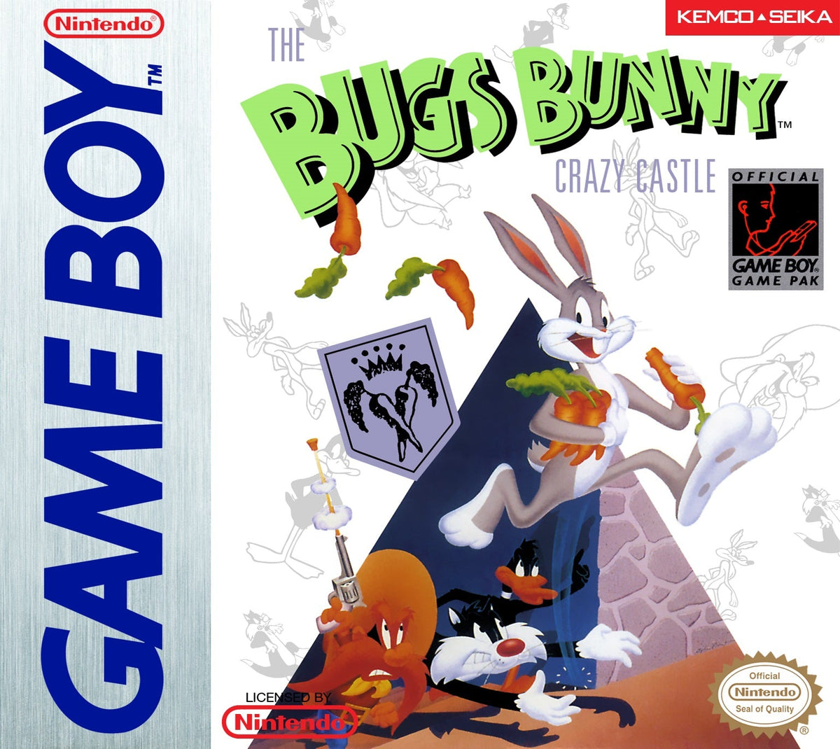 Gioco Bugs Bunny Crazy Castle (EUR) solo Cartuccia per GB Game Boy Classic
