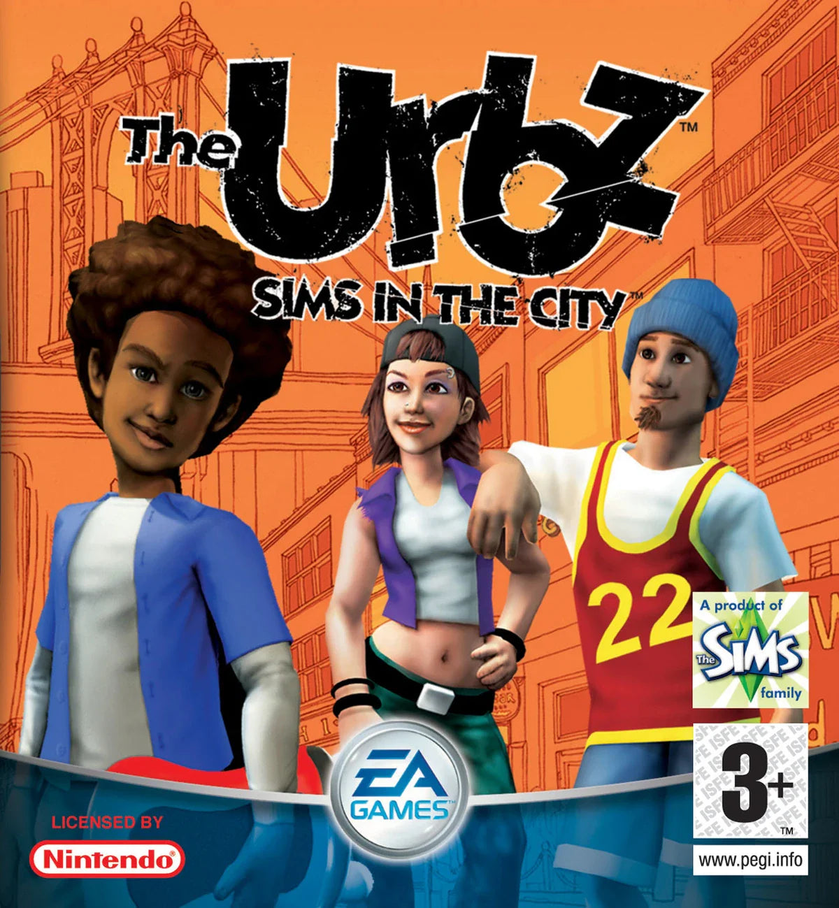 Gioco The Urbz Sims In The City (EUR) solo Cartuccia per GBA Game Boy Advance
