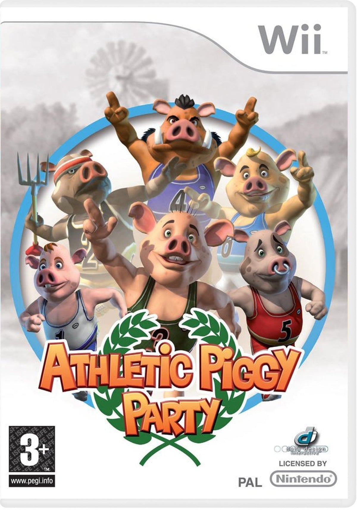 Gioco Athletic Piggy Party per Nintendo Wii