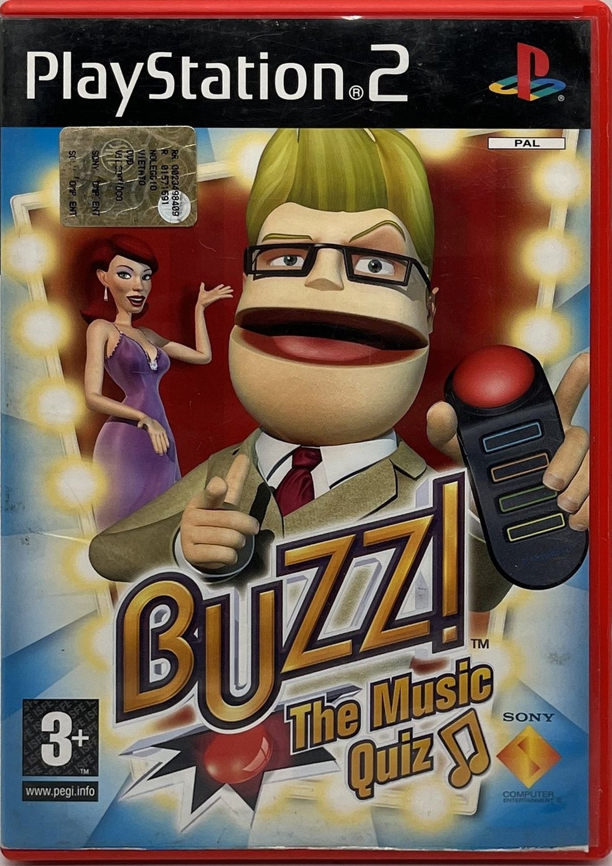 Gioco Buzz! The Music Quiz per PS2 Playstation 2