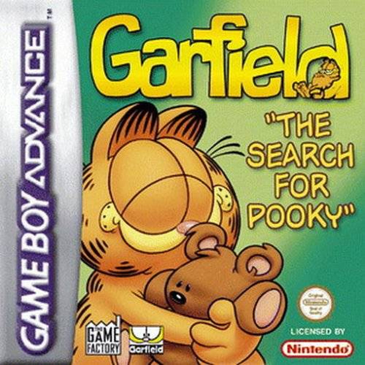 Gioco Garfield The Search For Pooky solo Cartuccia per GBA Game Boy Advance