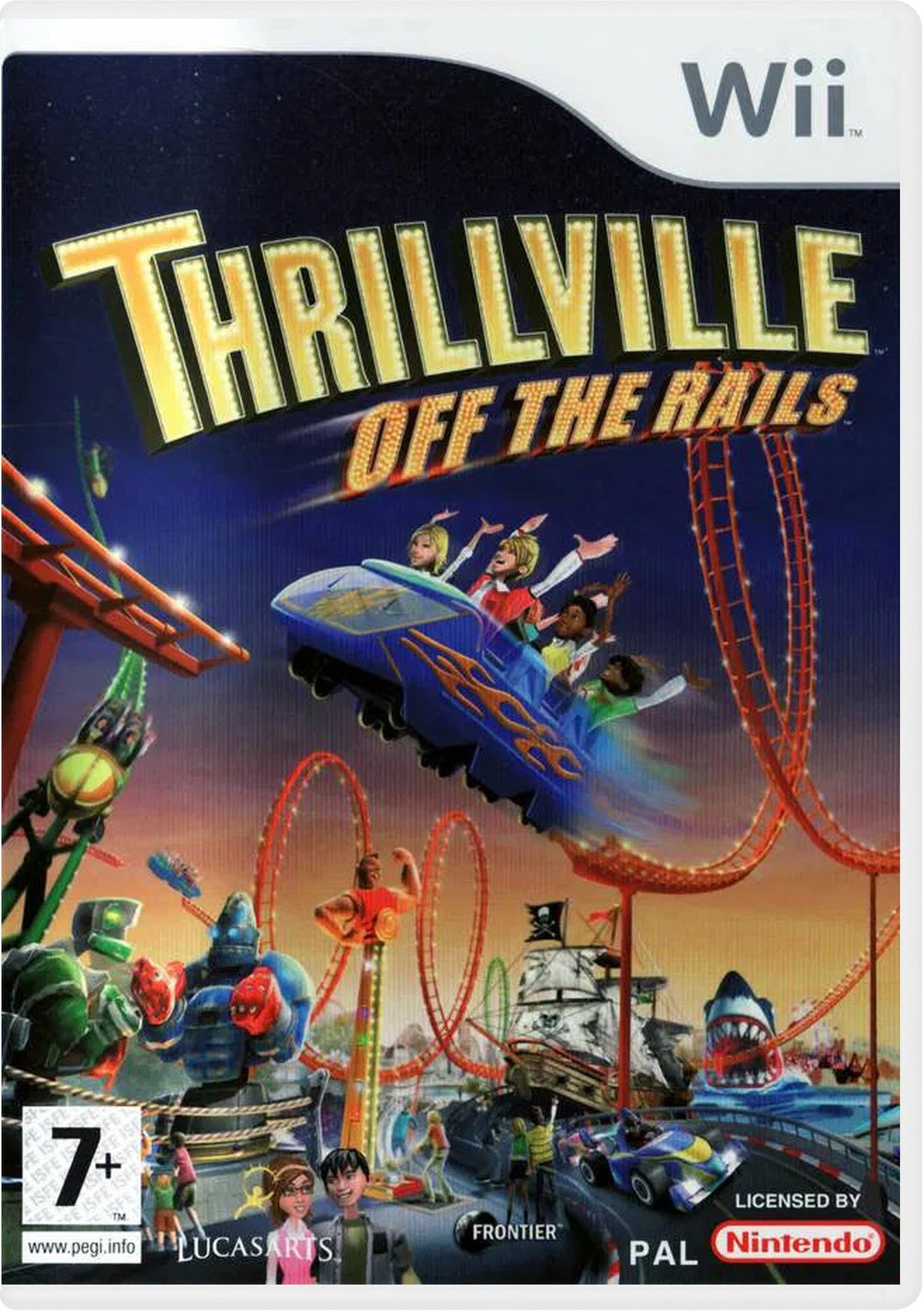 Gioco Thrillville Fuori Dai Binari per Nintendo Wii