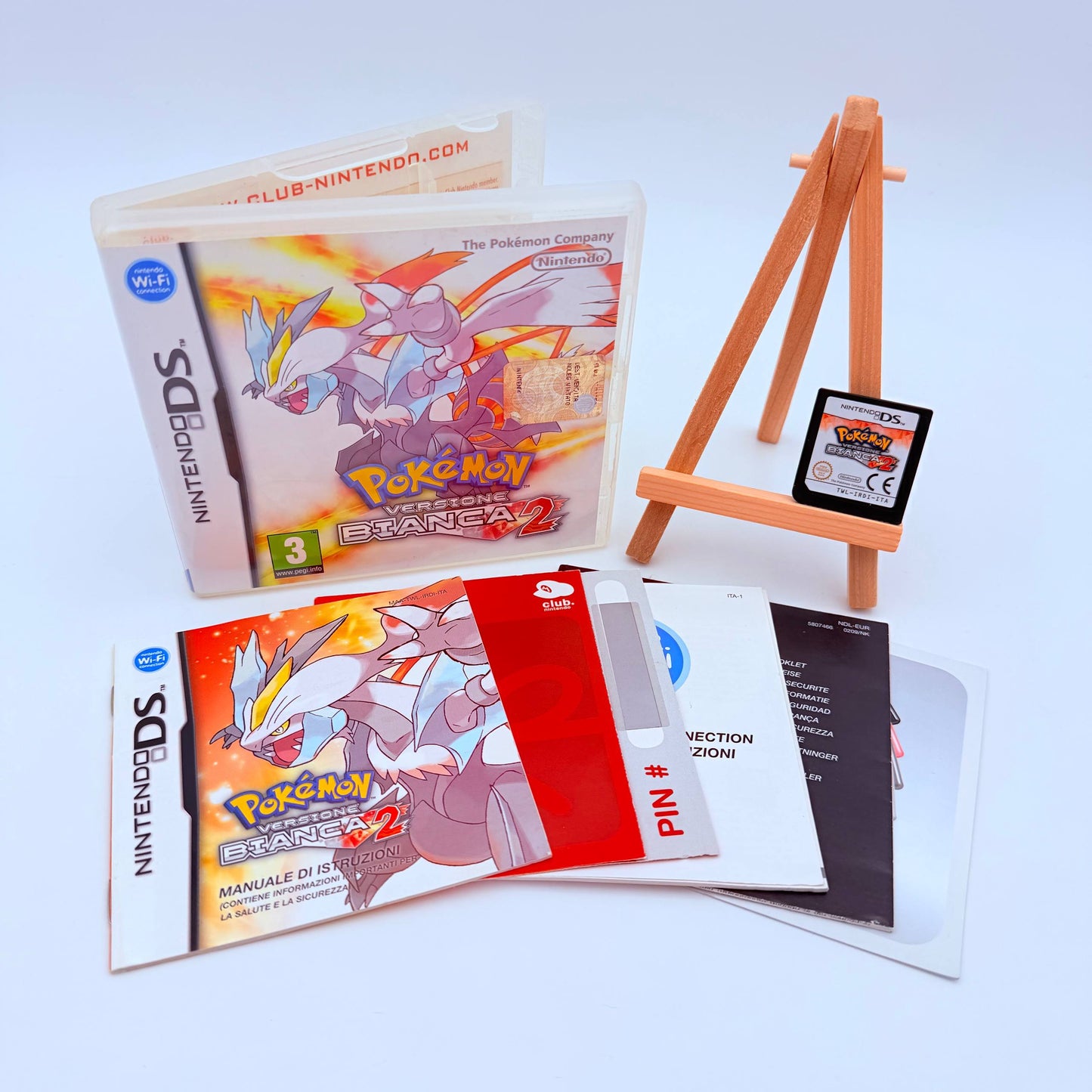Pokemon Bianco 2 Nero 2 Nintendo DS NDS PAL 100% ORIGINALE Gioco - In Garanzia
