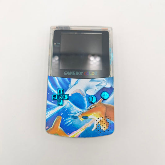 Nintendo Game Boy Advance Pokemon Charizard Reshiram Retroilluminato Custom
