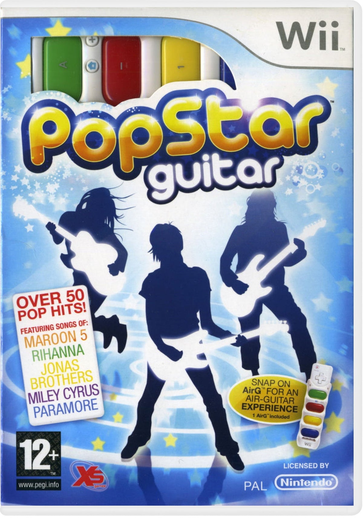 Gioco PopStar Guitar per Nintendo Wii
