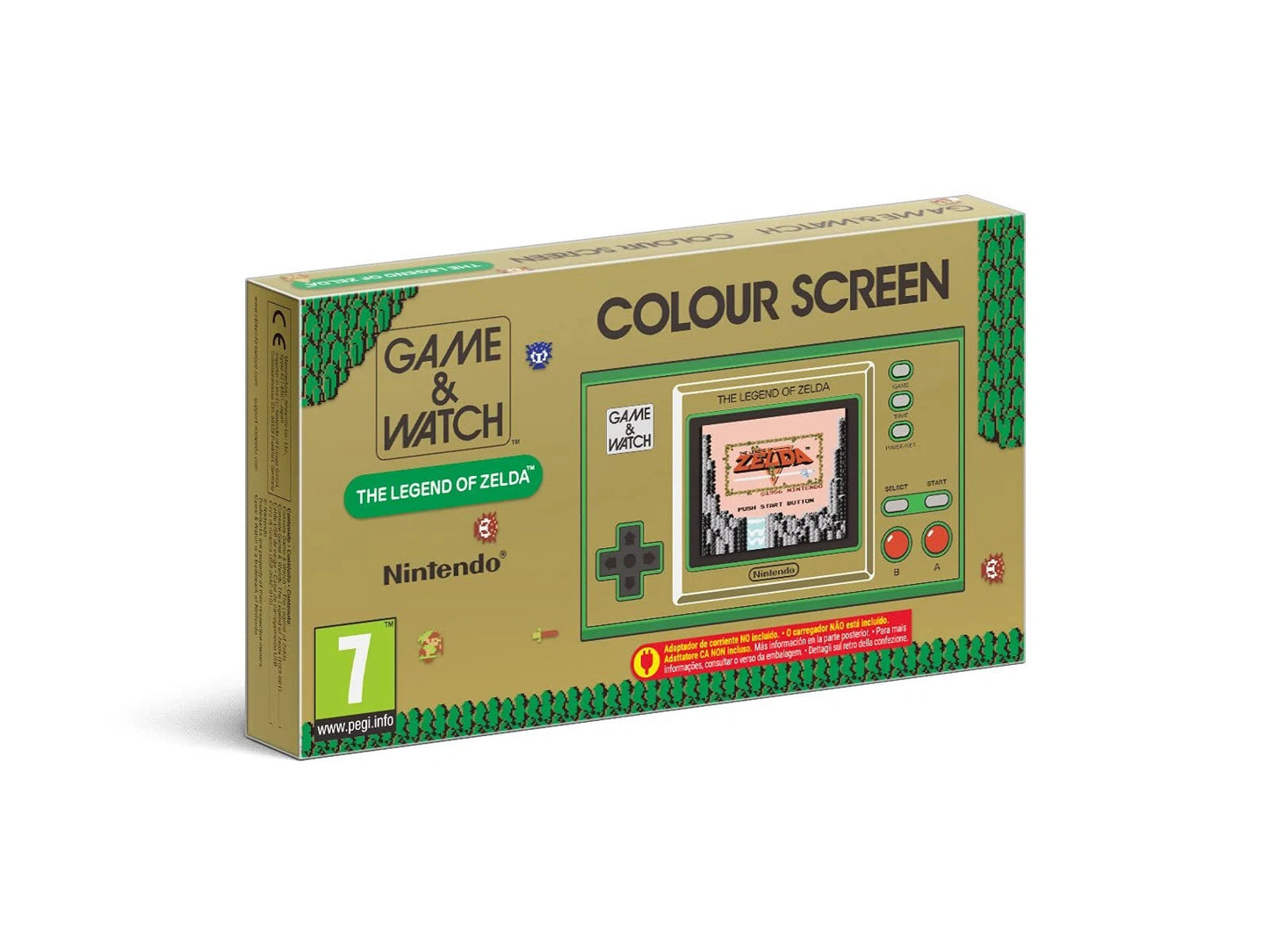 Nintendo Game & Watch The Legend of Zelda Colour Completo Originale -In Garanzia