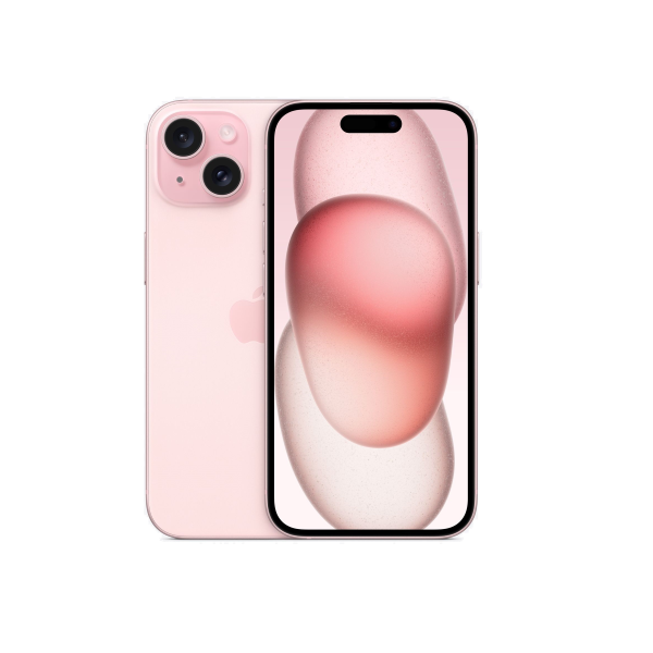 Apple iPhone 15 128GB Rosa Pink Con Cavo e Cover MagSafe Ricondizionato - Ottimo
