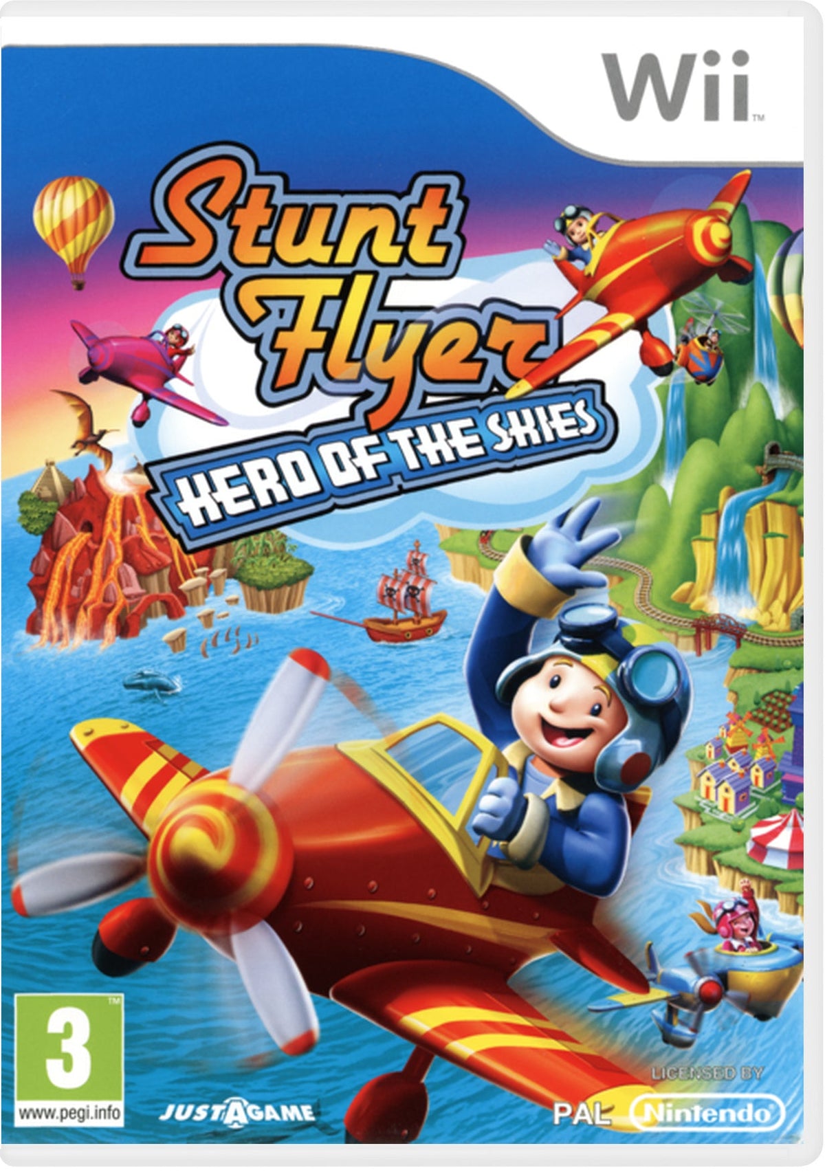 Gioco Stunt Flyer Hero Of The Skies per Nintendo Wii