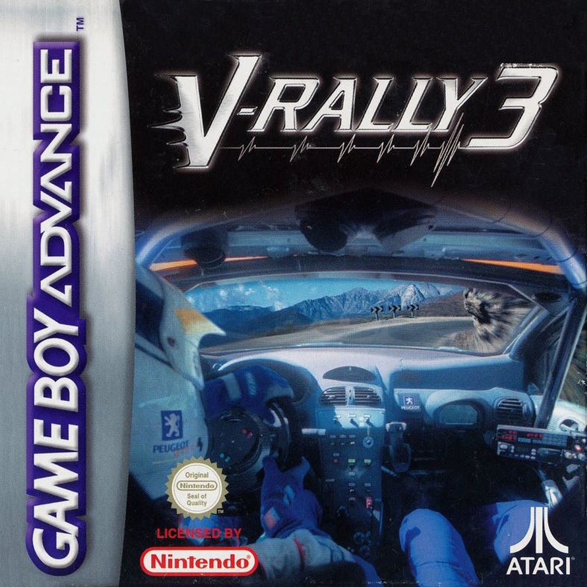 Gioco V-Rally 3 solo Cartuccia per GBA Game Boy Advance