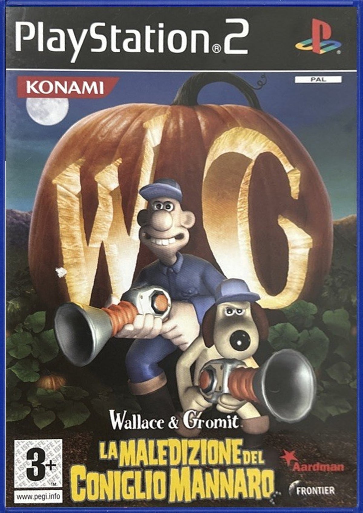 Gioco Wallace & Gromit La Maledizione Del Coniglio Mannaro per PS2 Playstation 2