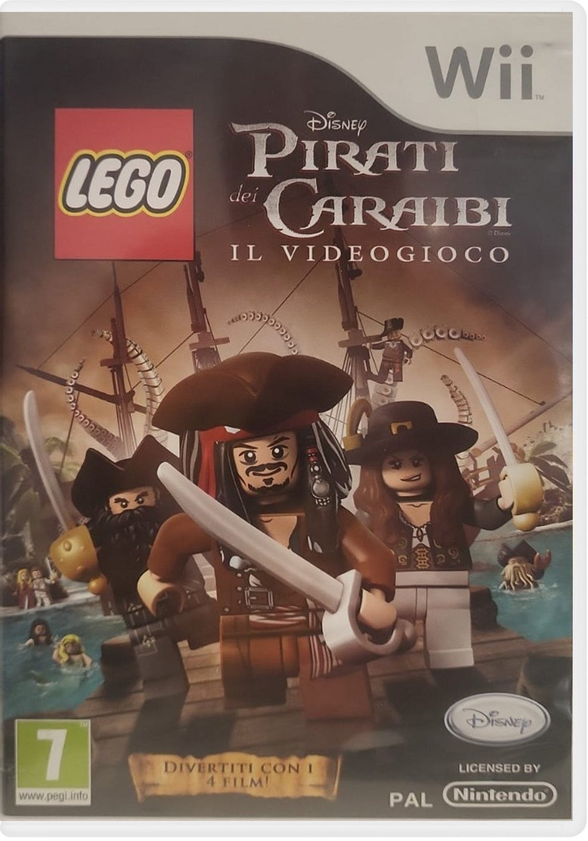 Gioco LEGO Pirati dei Caraibi: Il Videogioco per Nintendo Wii