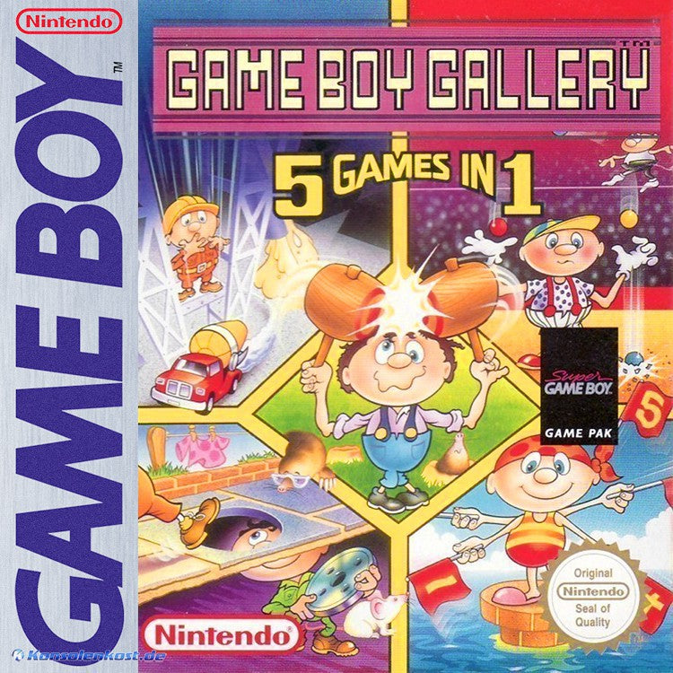 Gioco Game Boy Gallery 5 Games in 1 (UKV) solo Cartuccia per GB Game Boy Classic