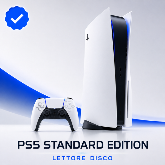 ✅ Sony Playstation 5 Standard Edition 💎 Lettore Disco e Controller ✨In Garanzia