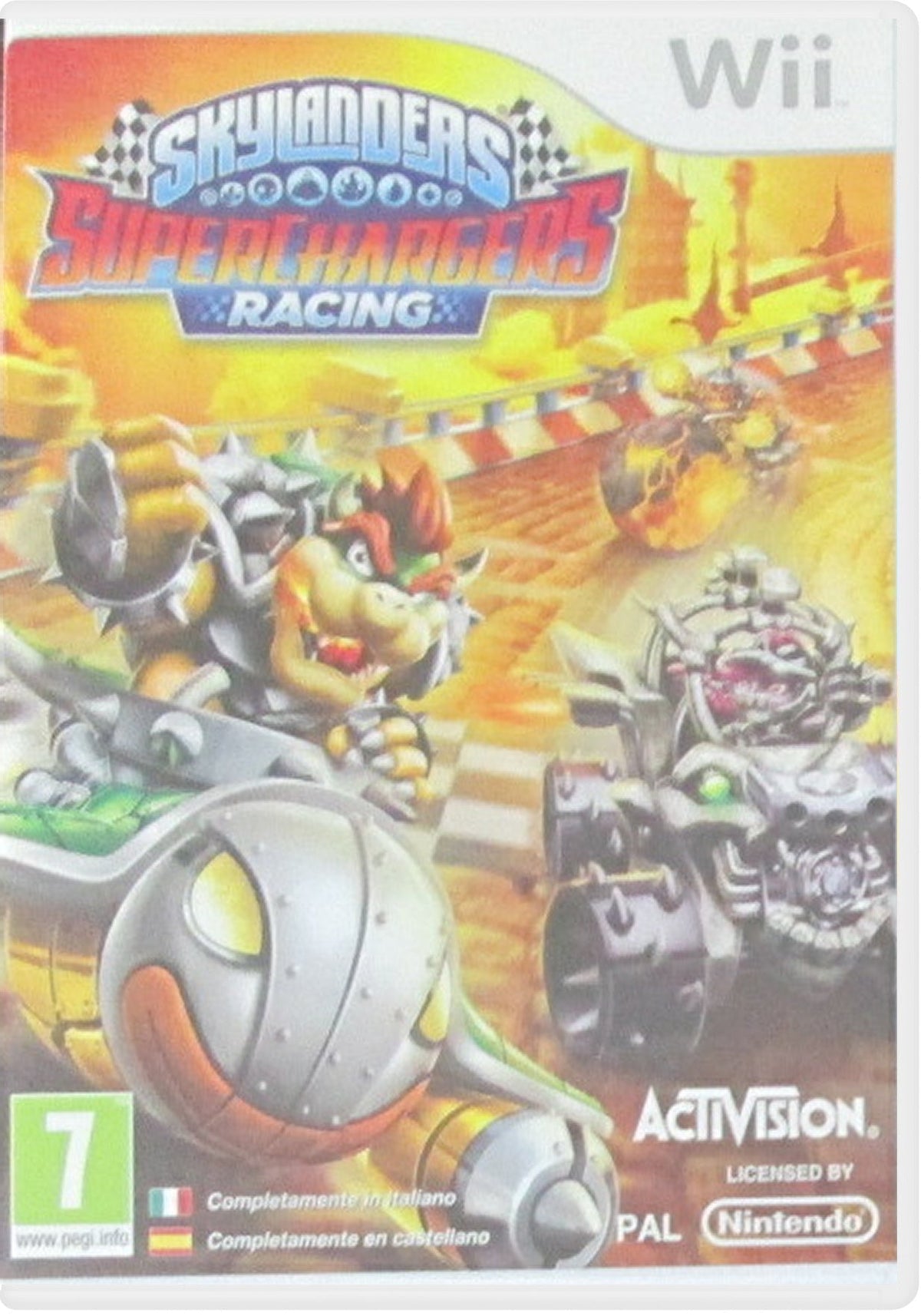 Gioco Skylanders SuperChargers Racing per Nintendo Wii