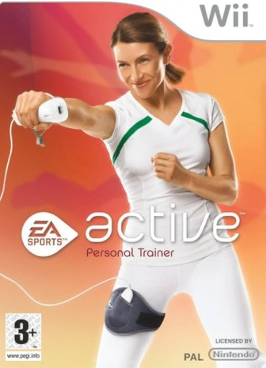 Gioco Active Personal Trainer + Fascia Gamba per Nintendo Wii
