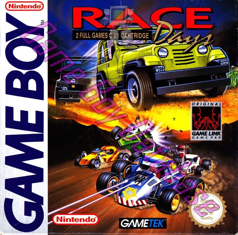 Gioco Race Days (EUR) solo Cartuccia per GB Game Boy Classic