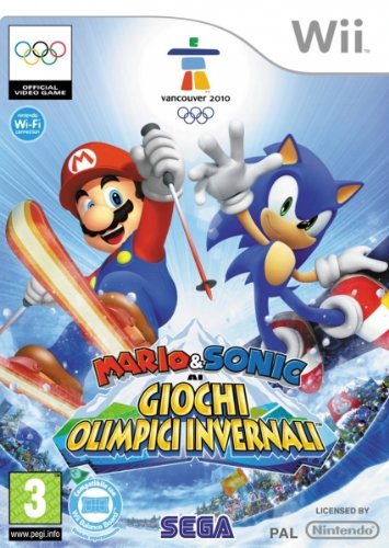 Gioco Mario e Sonic ai Giochi Olimpici Invernali per Nintendo Wii