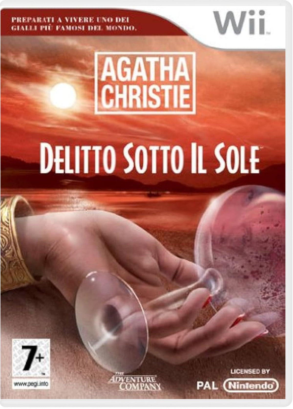 Gioco Agatha Cristie Delitto Sotto Il Sole per Nintendo Wii