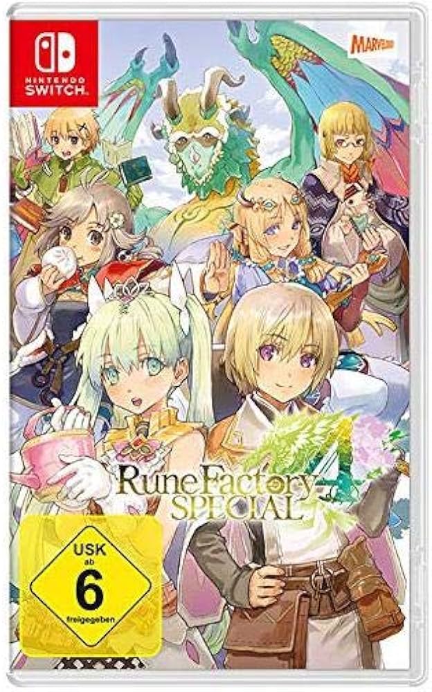 prefisso Rune Factory 4 Special suffisso