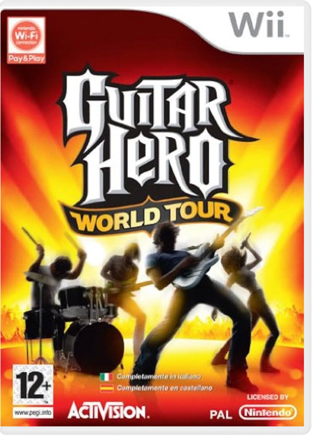 Gioco Guitar Hero World Tour per Nintendo Wii