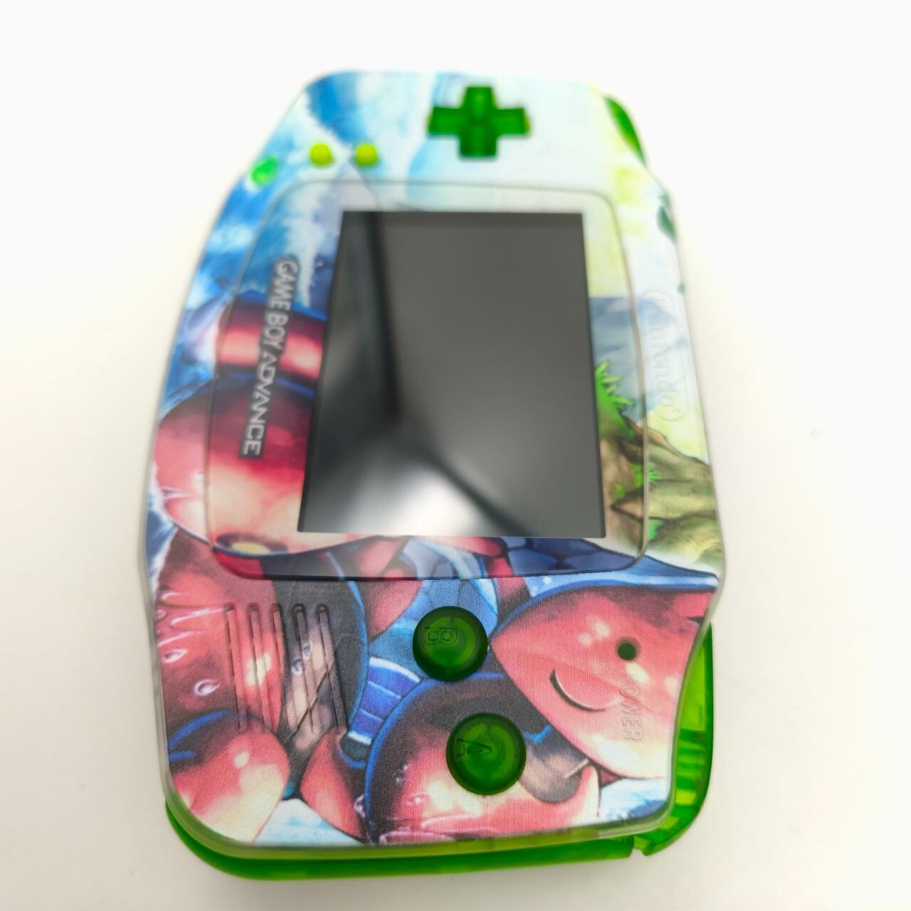 Nintendo Game Boy Advance Pokémon Scizor Custom Schermo Ips V5 3.0" Stampa UV